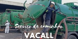 Serviço de sucção de resíduos em Niterói/RJ com caminhão Vacall: solução eficaz para esgoto, resíduos perigosos e efluentes industriais.