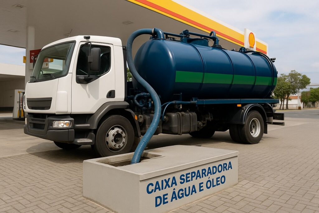 Caixa separadora de água e óleo em Niterói: saiba como funciona, por que é obrigatória e onde contratar limpeza com a Pague Menos RJ.